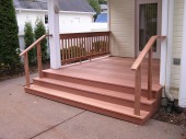 Balau Mahogany Porch and Steps in Anacortes WA 98221